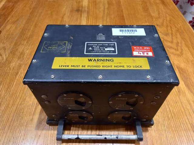 Ex-MOD AM RAF S. Smith & Sons Coupling Unit Type 11963