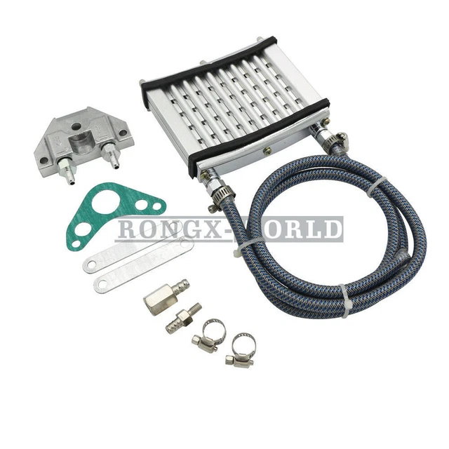 Oil Cooler Cooling Radiator for 50cc 70cc 90cc 110cc 125cc Horizontal Engine