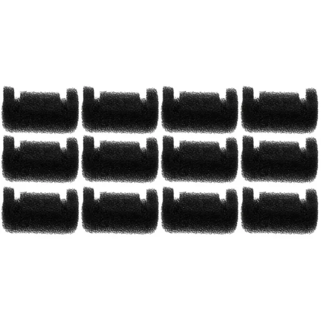 12 PCS Foultres d'éponge Fountain Fountain Filtre en U Cotons Coton Coton