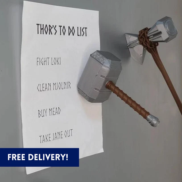 MJOLNIR THOR'S Hammer Mjolnir Marvel Fridge Gift