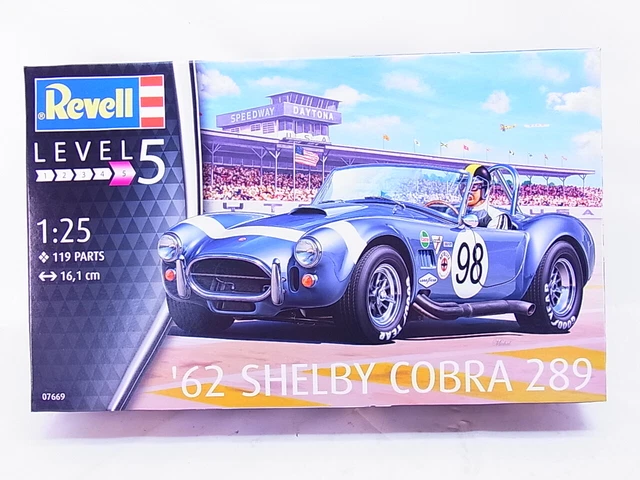 Maquette Revell AC Cobra 289 - Échelle 1/25 - 121 Pièces - Pour Modélistes Expérimentés