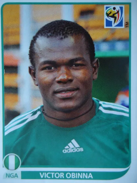 Panini 141 Victor Obinna Nigeria FIFA WM 2010 Südafrika