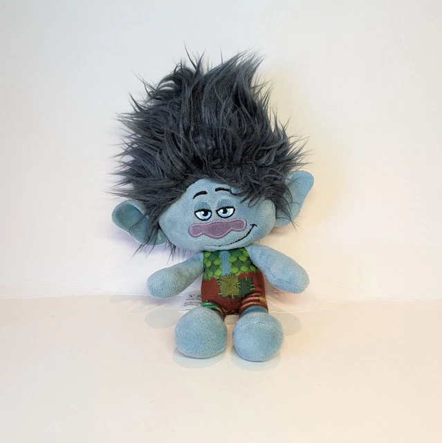 DREAMWORKS TROLLS MOVIE Branch Character Soft Toy Plush Posh Paws 9 ...
