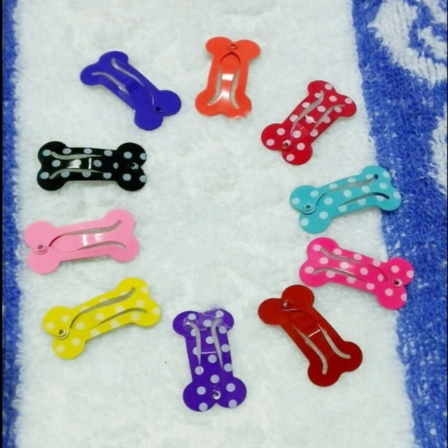 20 pz barrette per capelli di gatto accessori per peli per animali domestici fiocco per toelettatura animali domestici