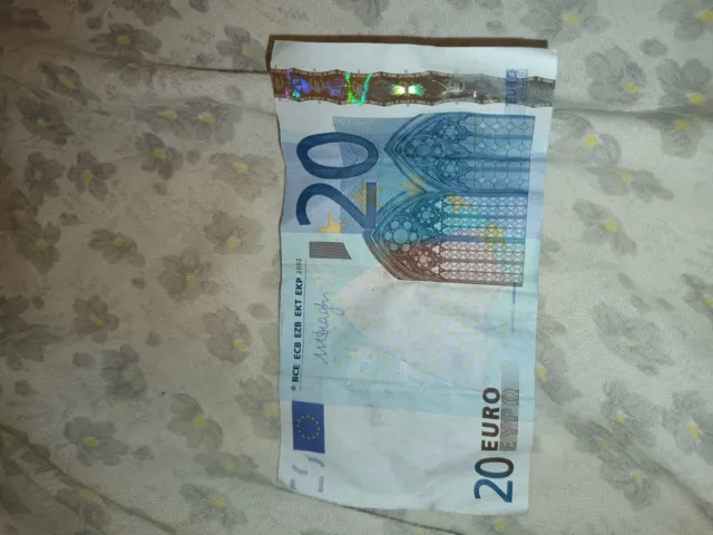 Billet 20€ Rare 2002