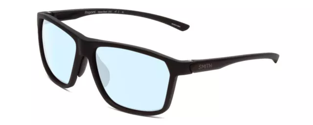 Smith Optics Pinpoint Unisex Designer Blue Light Eyeglasses in Matte Black 59 mm