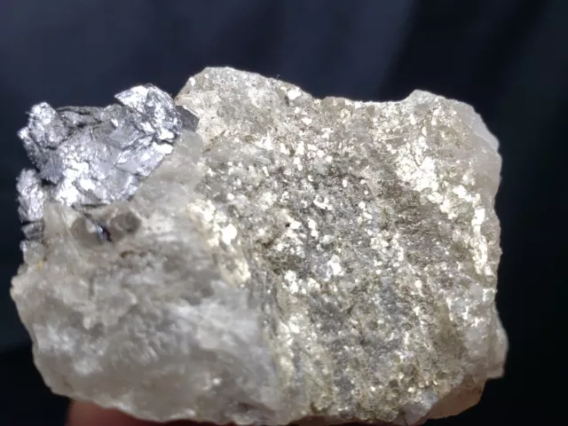 Molybdenite Specimen from Moly Hill, QC. (48 Grams) Molybdenite Specimen from Moly Hill, QC. (48 Grams)
