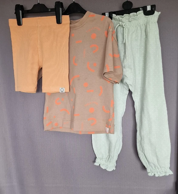 George Kids Girls Summer Clothes Bundle Cotton Age 3-4Yrs.