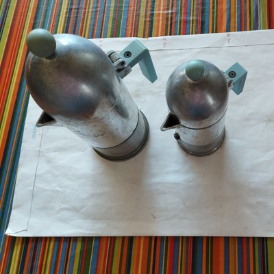 Caffettiera Alessi La Cupola by Aldo Rossi 6 tz Italy Vintage Coffee Maker Pot 