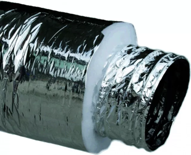 Insulation duct Ducted Cooling Heating Insulated Flexible pipe ducting Acoustic