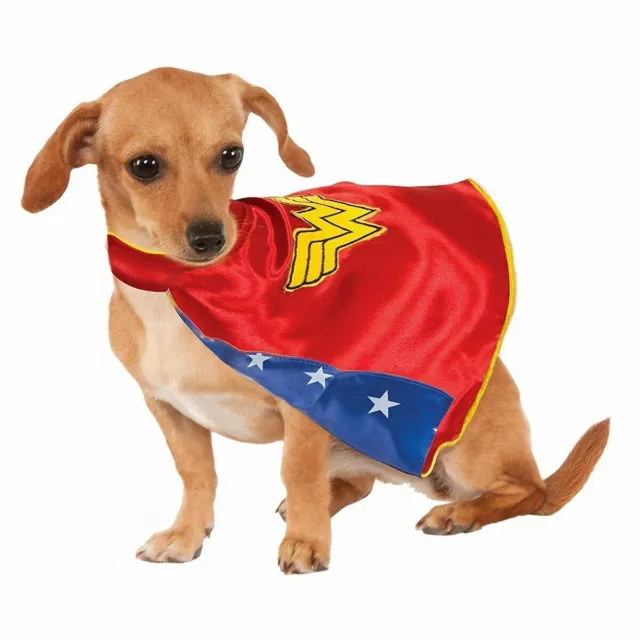 Wonder Woman Super hero Cape Dog Pet Costume