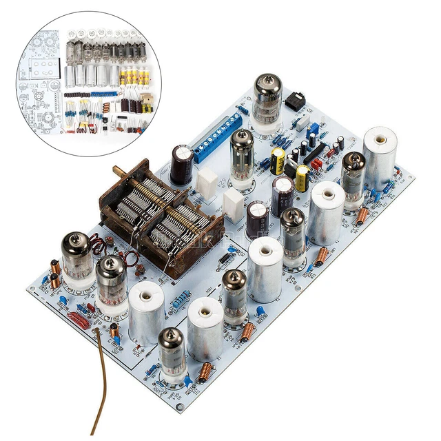 VINTAGE VACUUM TUBE FM Radio Valve Stereo Audio Receiver Assembled