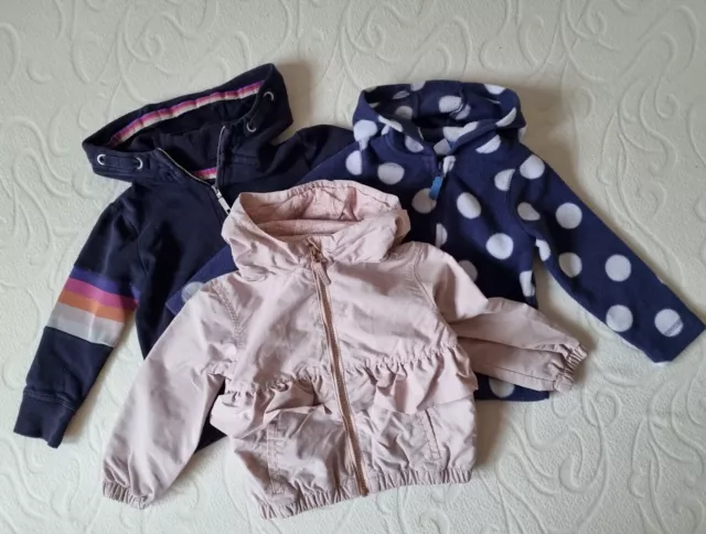 Cardigan top in pile vestiti per ragazze 2-3 anni cappotto in pile miniclub successivo