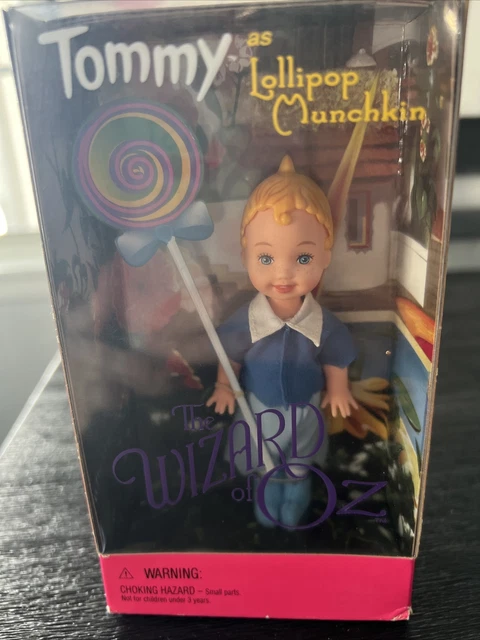 The Wizard Of Oz Tommy as Lollipop Munchkin Doll Mattel Barbie 1999 NIB