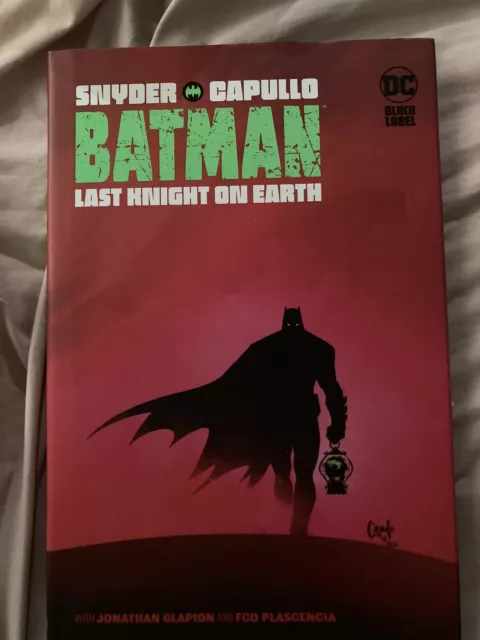 Batman: Last Knight on Earth Hardcover (DC Comics, June 2020) Batman: Last Knight on Earth Hardcover (DC Comics, June 2020)