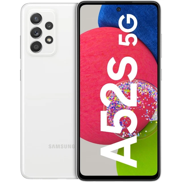 SAMSUNG GALAXY A52S A528 5G Smartphone 256GB 8GB RAM awesome white Quad ...