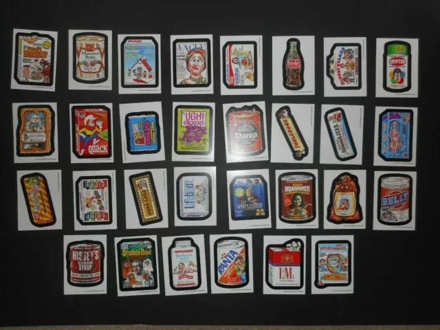 2017 Wacky Packages OLDS6 Old School Series 6 Red Ludlow Singles Complete Set