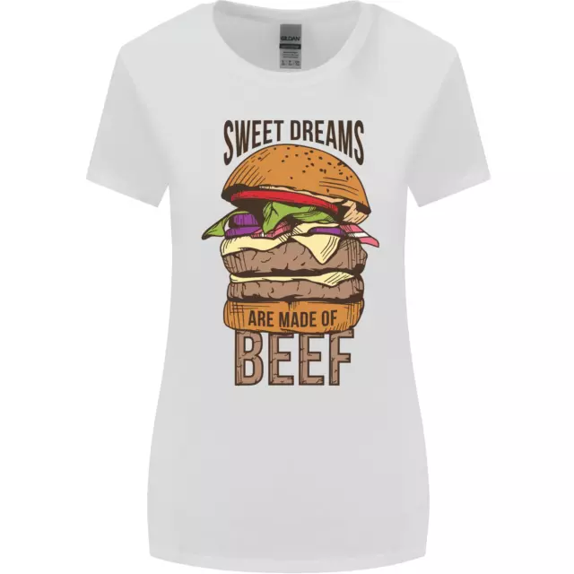 T-shirt donna taglio più largo Sweet Dreams are Made of Beef BBQ Chef