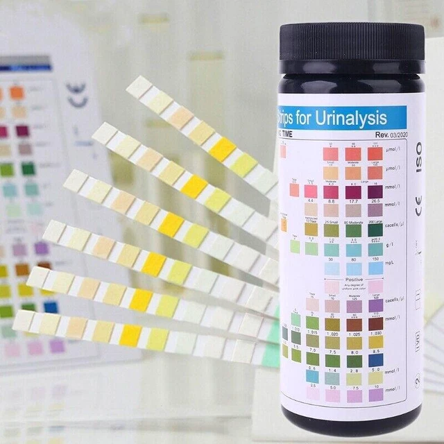 Strisce reattive chetoniche | tester delle urine per dieta chetosi | bastone reagente per cheto |