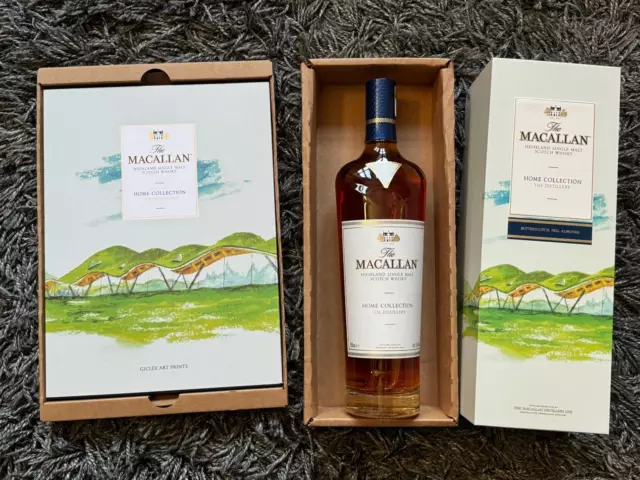 Macallan Home Collection with Art Prints 2022 43,5% NEU OVP Sealed