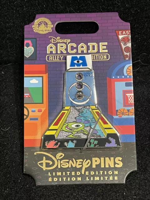 Disney Alley Bowler Arcade Monsters Inc Mike And Sulley 2024 Pin LE 2000 New