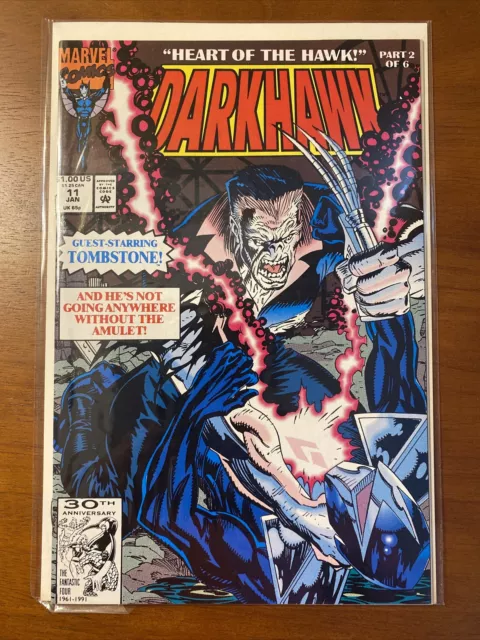 Darkhawk #11 Heart of the Hawk part 2 of 6 - Marvel Jan 1992