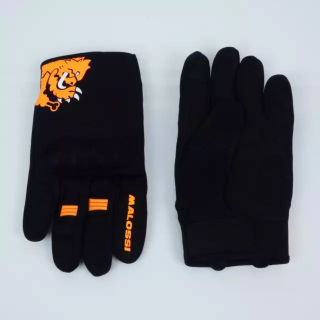 Gant moto route été Malossi M-Gloves Orange pour homme / femme Taille XS Neuf