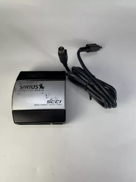 SIRIUS XM Satellite Radio SCC1 Sirius Connect Vehicle Tuner w/ Data Cable