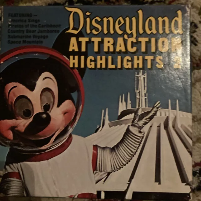 Disneyland Attraction Highlights #2. Super 8 Walt Disney Home Movies