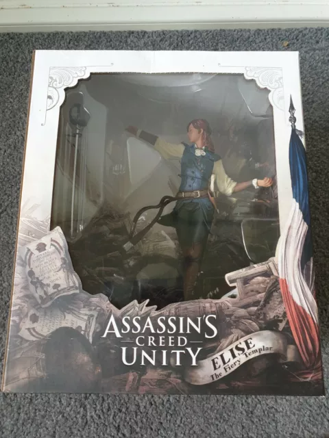 Assassins Creed Unity ELISE "The fiery templar" Figure Statue Collector 🇦🇺