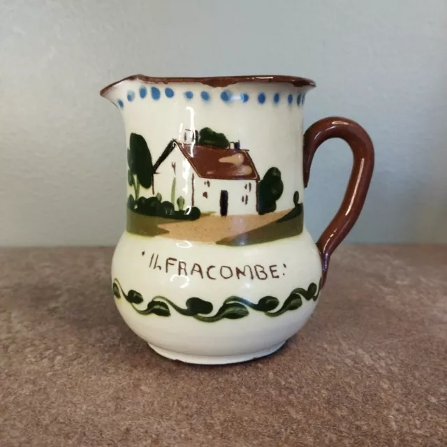 Vintage, Watcombe Devon, 'Ilfracombe' Torquay or Motto Ware, Milk Jug or Creamer