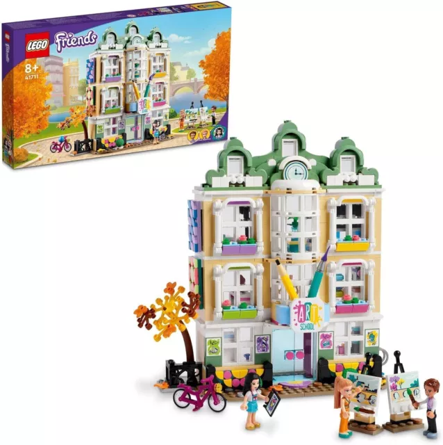 LEGO Friends Escuela de Arte de Emma 41711 Bloque de Juguete Presente...