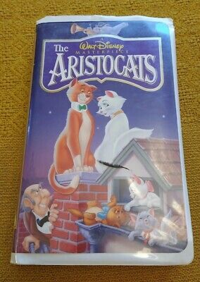 The Aristocats 1996 VHS Walt Disney Masterpiece Collection
