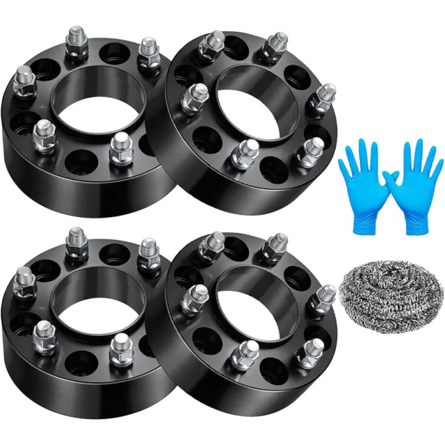 4Pcs 2" 6x135 Hub Centric Wheel Spacers 14x1.5 For 2015-2022 Ford F150