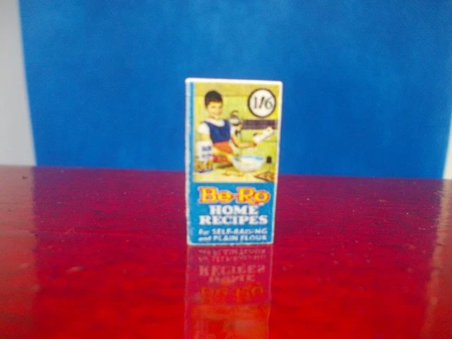 Be Ro Blue Home Recipe Book With Printed Pages Inside Pages For A Dolls House