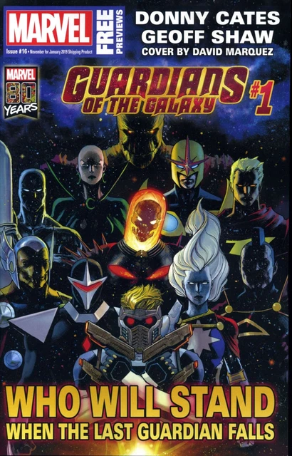 Marvel Previews (4th Series) #16 VF; Marvel | Guardians of the Galaxy - we combi