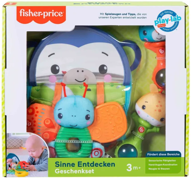 Fisher - Price - Baby - Geschenkset - Sinne Entdecken Fördern - NEU & OVP