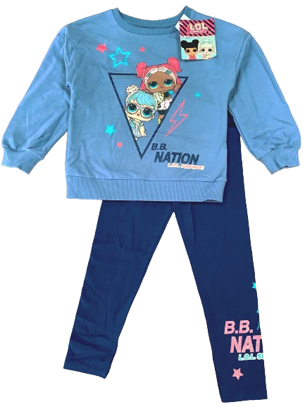 Girls LOL Surprise Dolls Sweatshirt & Legging Set  L.O.L. Age 4 - 10 Years