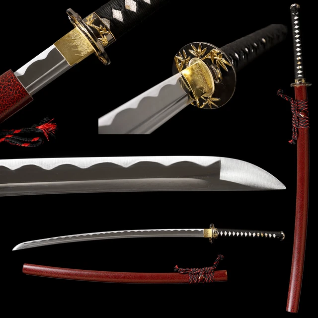 41'' HANDMADE T10 Steel Sharp Blade Katana Japanese Samurai Functional