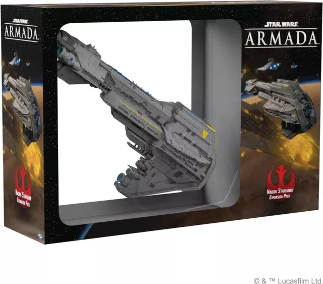 Fantasy-Flugspiele - Star Wars Armada Rebellenallianz Nadiri Starhawk - Minia