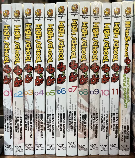 HIGHSCHOOL D X D Vol.1-11 Set Complete Manga Comic HIROJI MISHIMA from  Japan