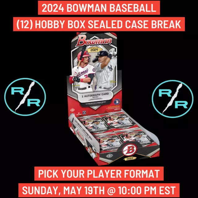 PAUL SKENES 2025 Bowman Baseball 12 Hobby Box 1 Case Player Break 2.