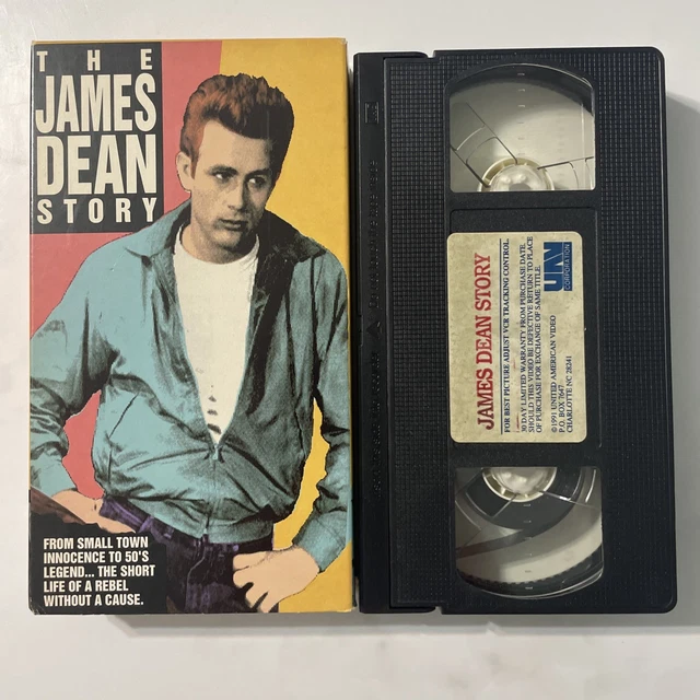 THE JAMES DEAN Story (VHS) Documentary Gemstone Entertainment ~ BUY 2 ...