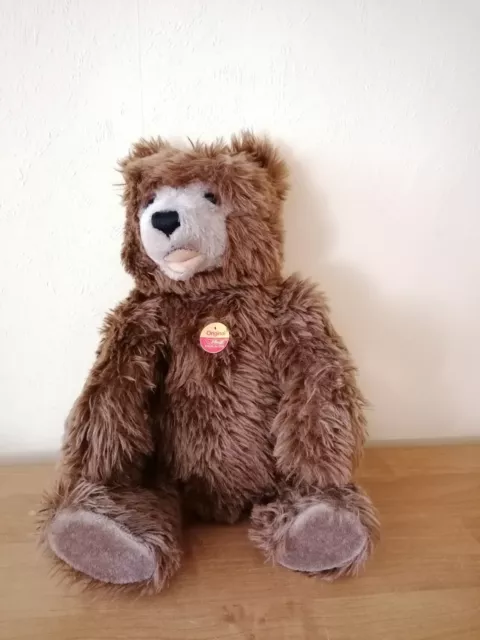 Steiff Teddy - Original mit Knopf im Ohr und Namensschild und Stimme