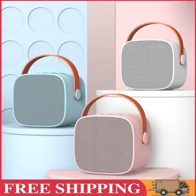 Mini Karaoke Machine Bluetooth-Compatible HIFI Karaoke Speakers for Girls Boys