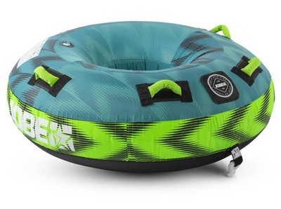 Jobe Jobe Crête Paquet Tube 1 Personne Tractable Bouée Anneau Aquatique 130x130x44cm 