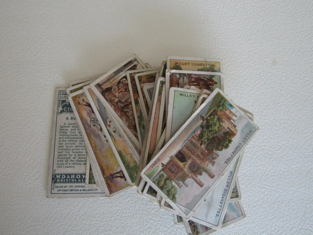 W.D. & H.O Wills 1915 Overseas Dominions (Australia) Cards Card Variants (e30)