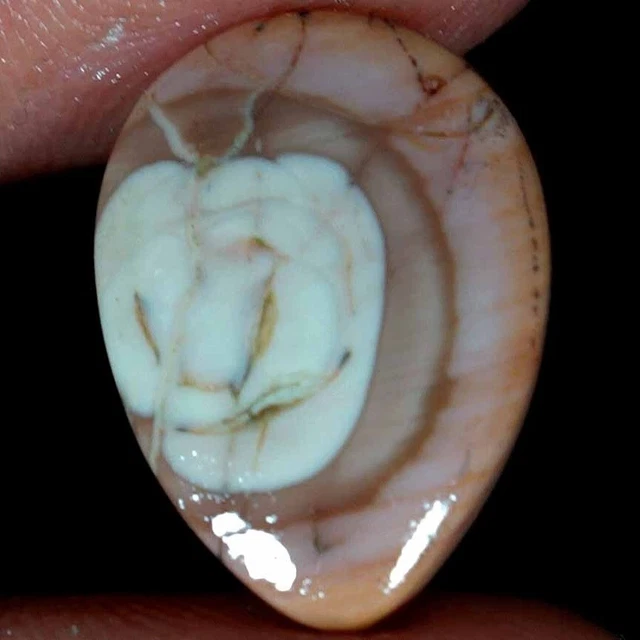 Natural Imperial Jasper Gemstone 7.80 Cts Loose Pear Cabochon Africa 13x19x3mm