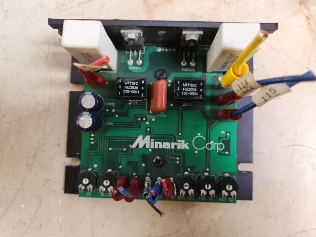 Minarik Rg25U Motor Drive 115Vac 60Hz 8A