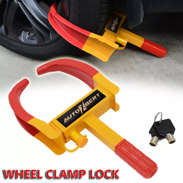 Anti Theft Wheel Lock Clamp Boot Tire Claw Trailer Car Auto Truck Security Lock